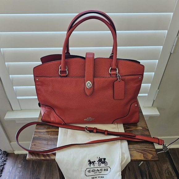 Coach Mercer Satchel - Picture 1 of 8